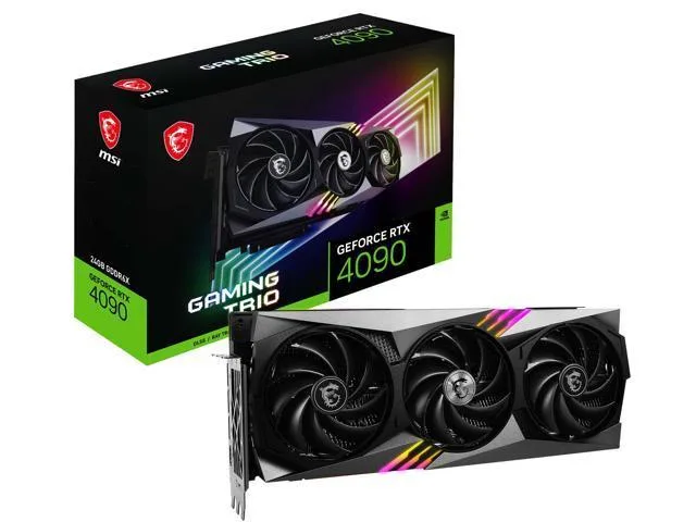 MSI MSI GeForce RTX 4090 Gaming Trio 24G graphics card — product photo