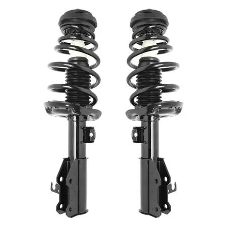 Pair of new Unity front complete strut assemblies for 2010-2011 Buick AWD models