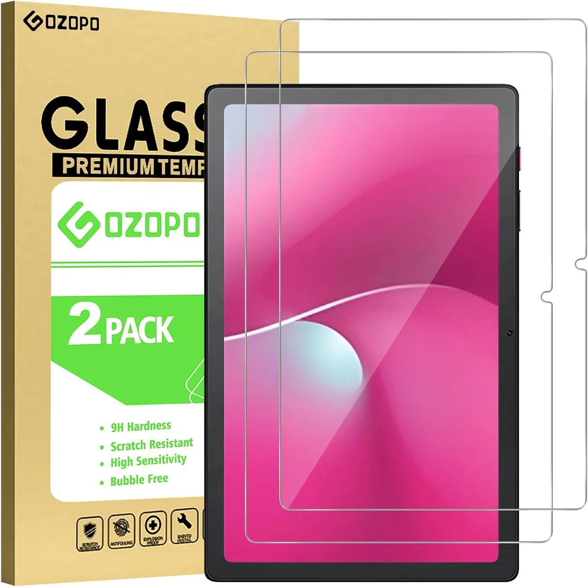Leelbox Leelbox 9185W. 2-Pack Screen Protector 10.1-inch Tablet Accessory — product photo