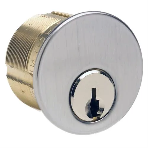Kaba Group Kaba Group 7165AA2-26D 1" Mortise Cylinder Door Lock Satin Chrome Arrow AR1 — product photo