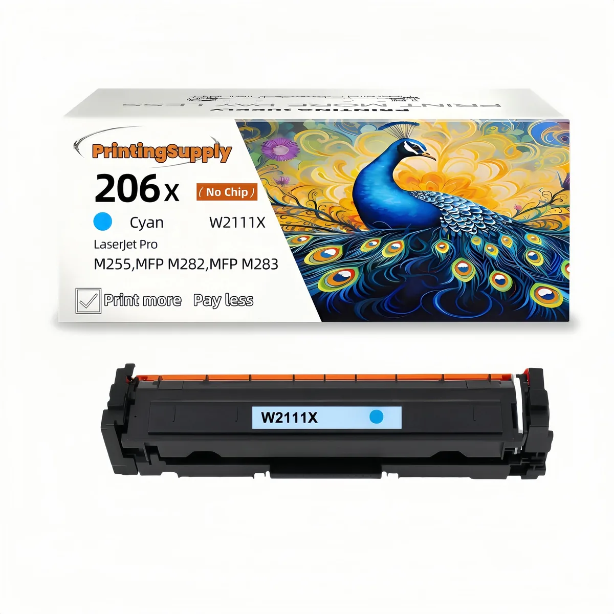Ninestar Technology Ninestar Technology 206X High-Yield Cyan Toner Cartridge (No Chip) — product photo