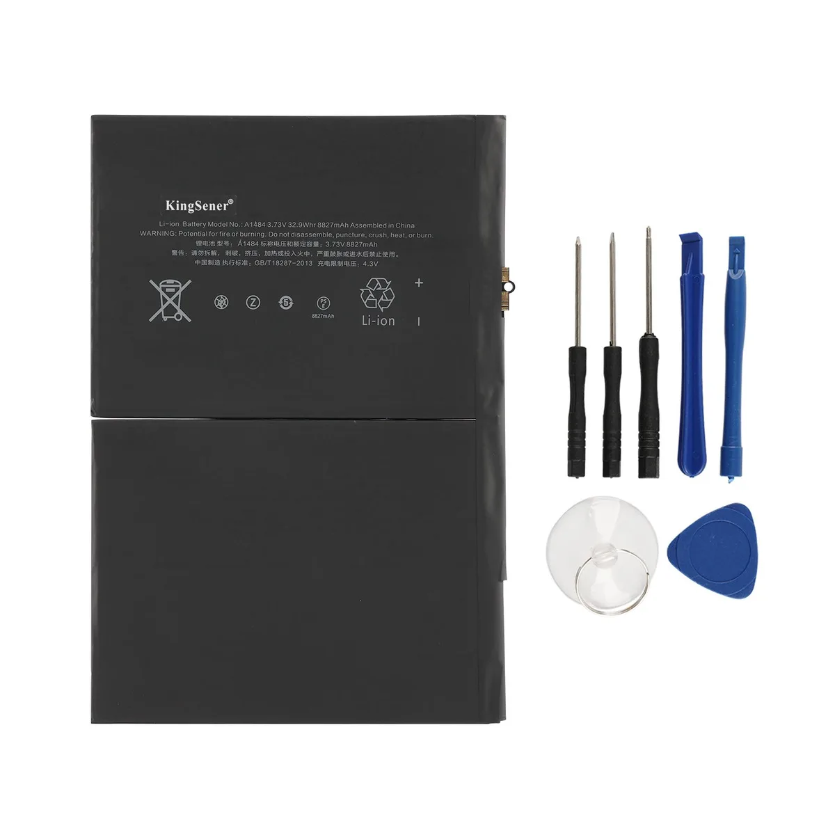 KingSener KingSener A1484 iPad Accessory 3.73V 32.9Whr 8827mAh — product photo