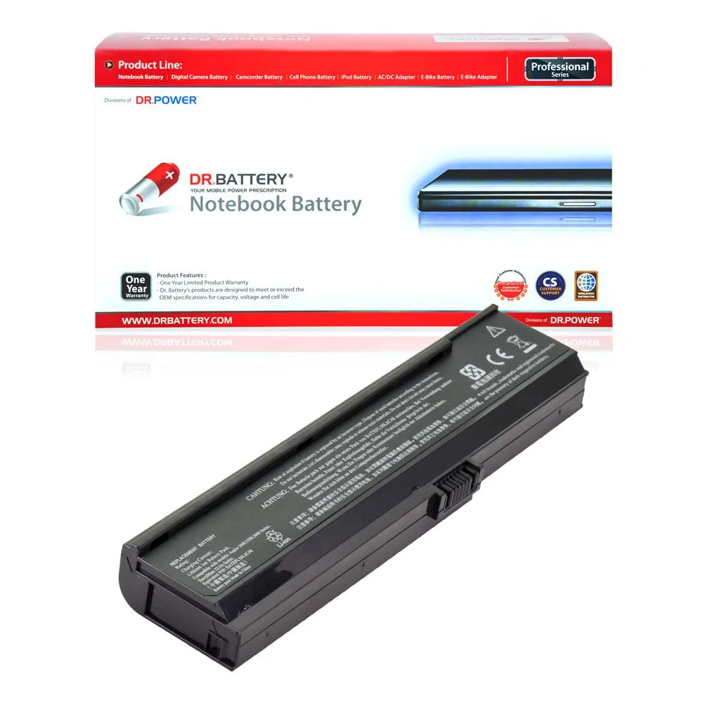 Dr. Battery Dr. Battery 3UR18650Y-2-QC261 laptop battery 11.1V 4400mAh for Acer Aspire 3050 5500 TravelMate 2480 3260 — product photo