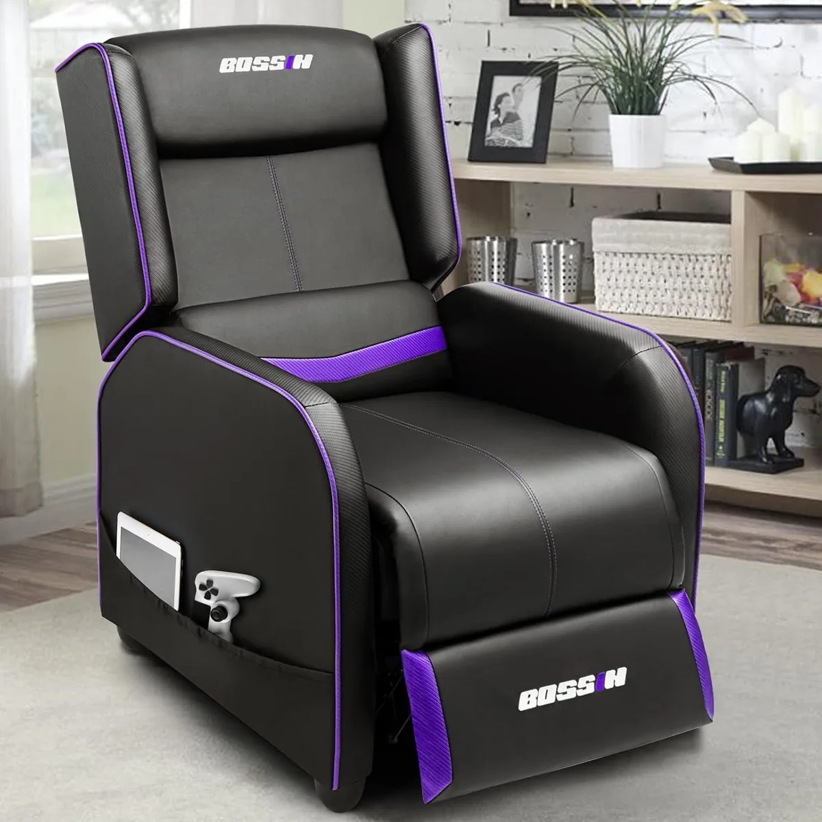 Vitesse Vitesse gaming recliner chair Purple 400 lbs 90-180° — product photo
