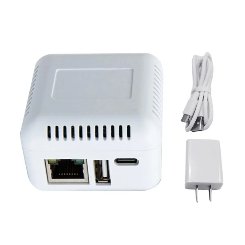 YINGHUA YINGHUA NP330 network print server USB 2.0 10/100 LAN White — product photo