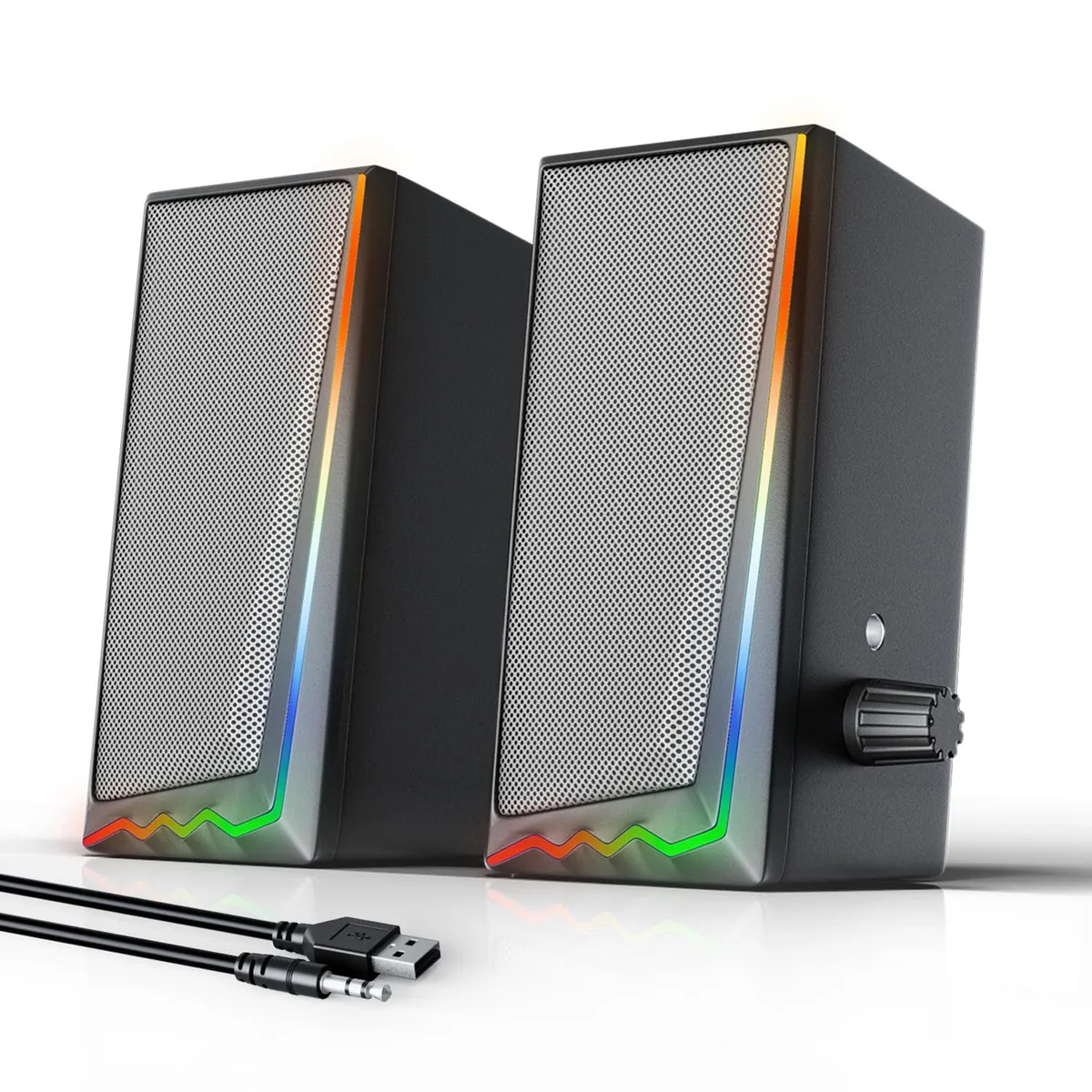 Uakinat E-1080 2.0 Speaker 6W 120Hz 3.5mm USB — product photo