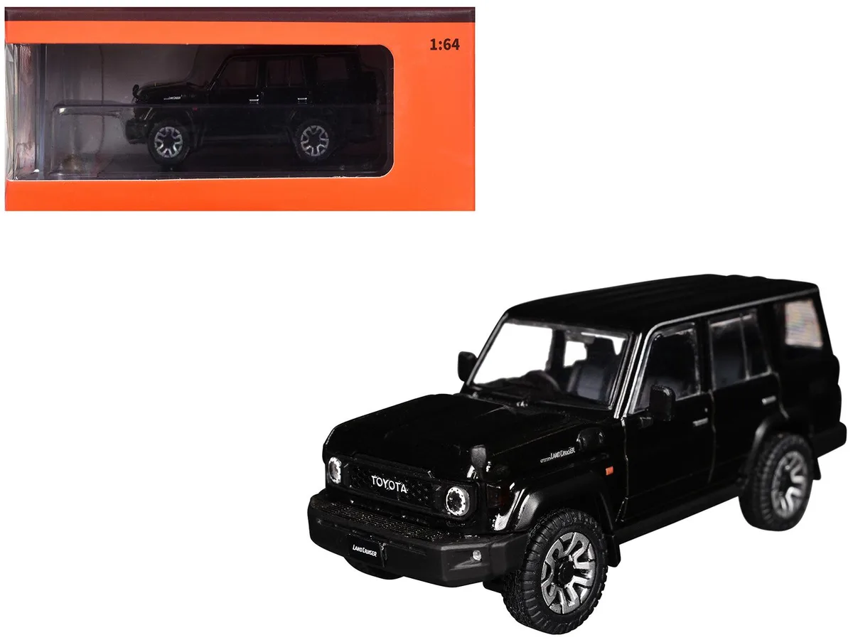 GCD GCD Toyota Land Cruiser J76 RHD Black 1/64 Diecast Hobby Collectible — product photo