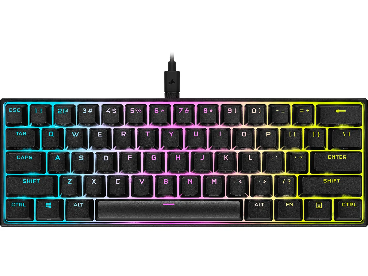 Corsair Corsair K65 RGB MINI CH-9194014-NA 60% gaming keyboard — product photo