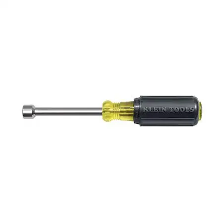Klein Tools magnetic nut driver 3/8 inch cushion grip hollow shank