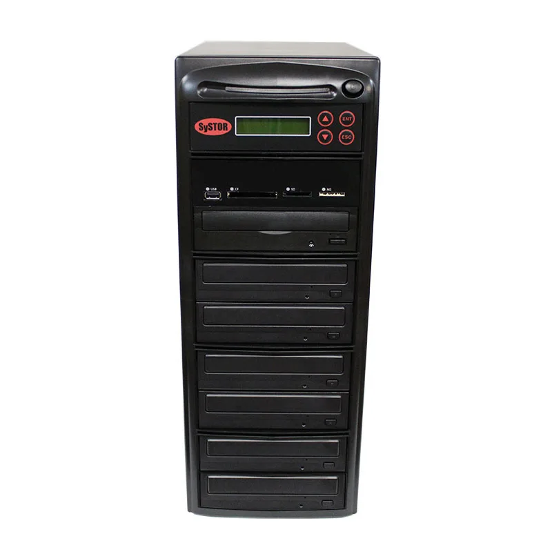 Systor Systor BD-MBC-6 Multi Media Flash Backup Center 1-6 Target Blu-ray Duplicator — product photo