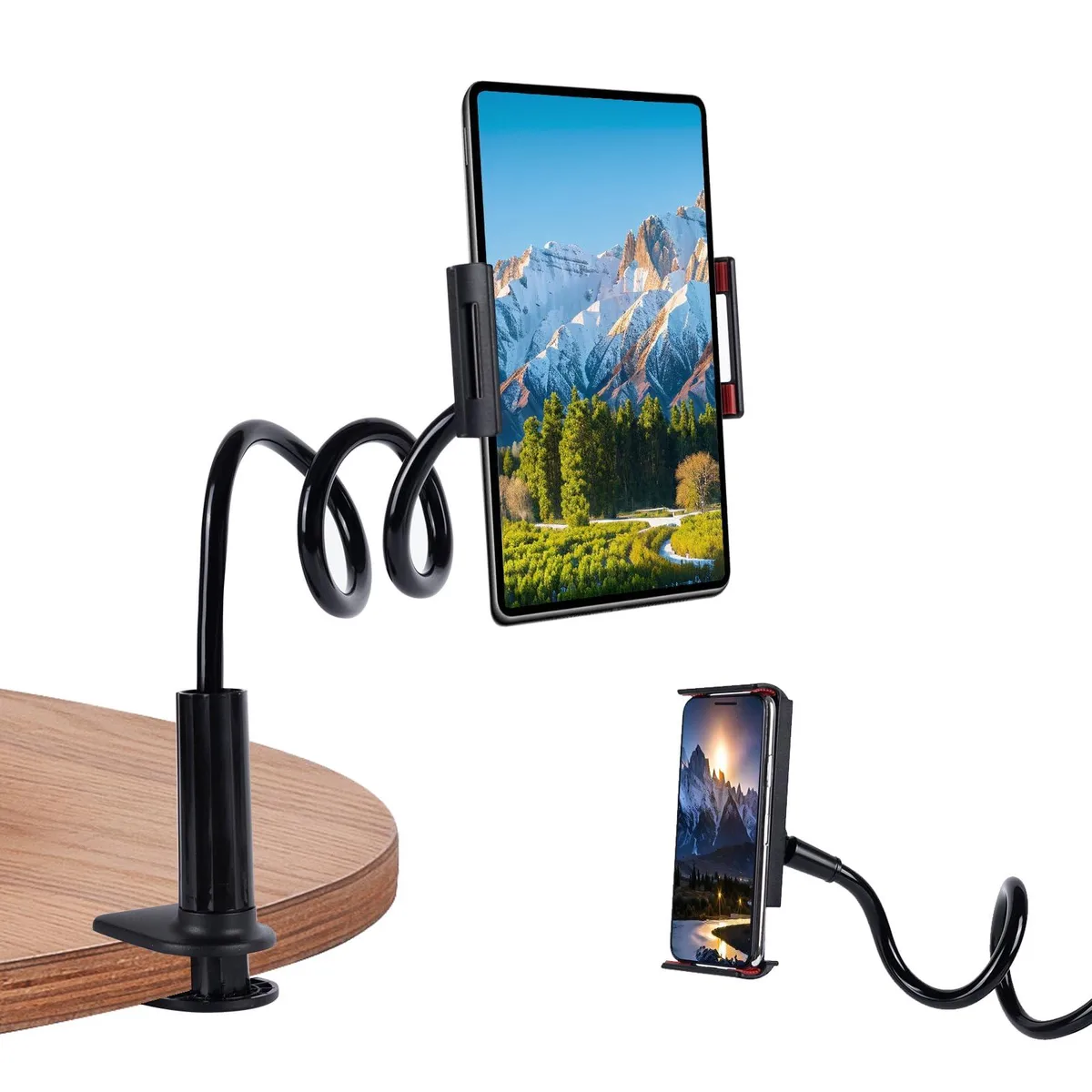  Kdyxvhy Kdy3 Gooseneck Tablet Holder 80 cm 360° Black — product photo
