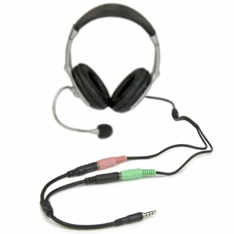 Hetai Tech Hetai Tech 3.5 mm Male to 2 Female Audio Splitter 20 cm — product photo