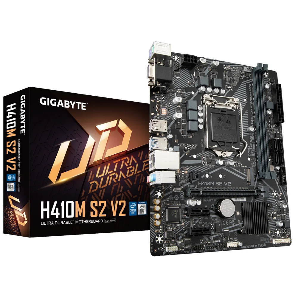 GIGABYTE GIGABYTE H410M S2 V2 Intel motherboard — product photo