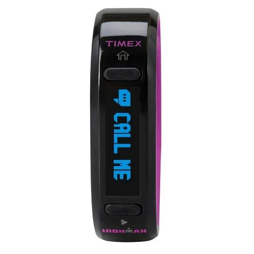 TIMEX TIMEX Ironman Move x20 GPS Pedometer Pink Bluetooth 4.0 wearable technology — product photo