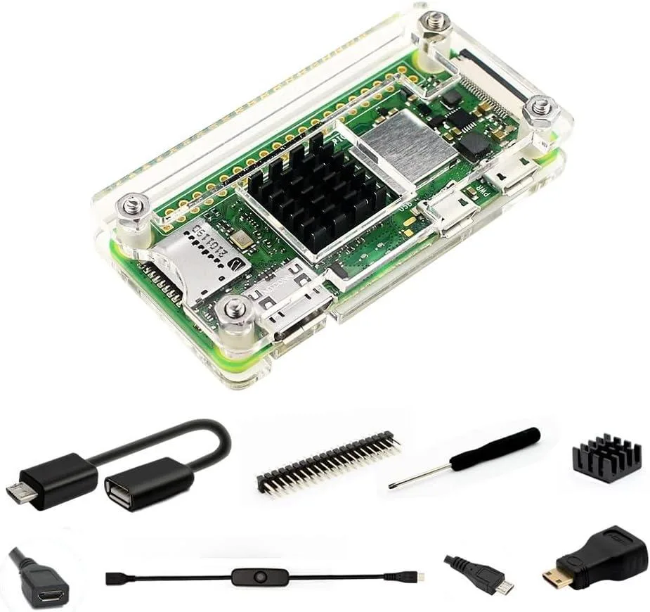 MCDODO MCDODO Raspberry Pi Zero 2 W Case Kit Clear — product photo