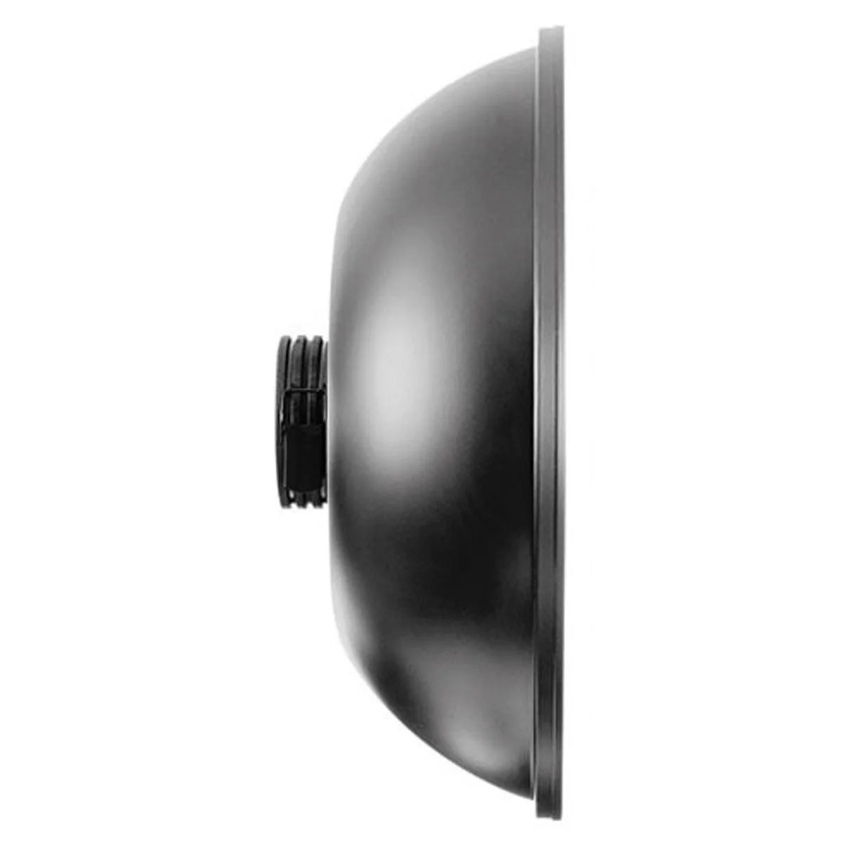 Silver metal beauty dish reflector 20.5 inches diameter