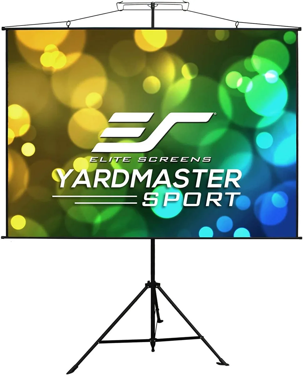 Elite Screens Inc. Elite Screens Yard Master Sport 110 inch 4:3 2-in-1 Wall Tripod Stand Projector Screen — product photo