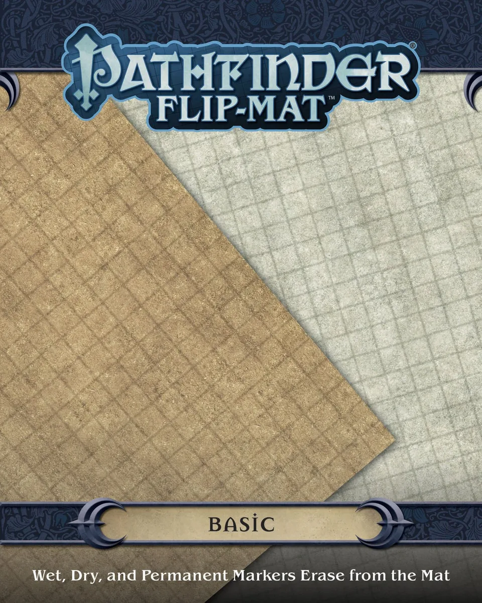 Paizo, Inc. Paizo, Inc. Pathfinder RPG Flip-Mat: Basic 1" Square Game Mat 24" x 30 — product photo