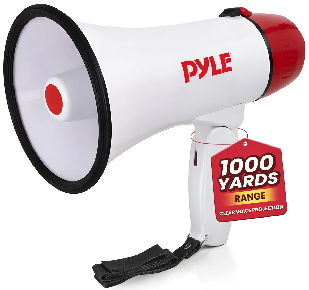  Pyle PMP20 20W Megaphone White 1.5 Lbs — product photo