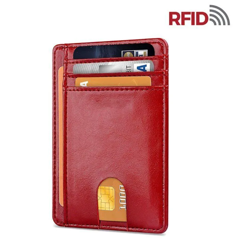 The Perfect Part The Perfect Part wallet PU leather RFID 8 slots Red 16 — product photo