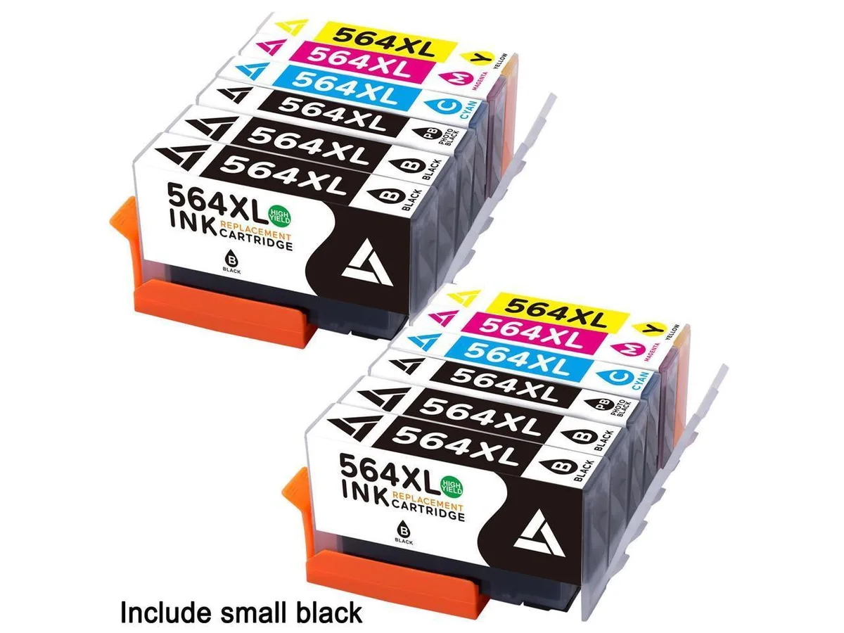 V4ink V4ink 12 High Yield Ink Cartridges 564 XL Black Color — product photo