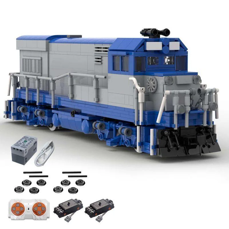 ZITIANYOUBUILD ZITIANYOUBUILD MOC-116989 GE-U-18B Train 1400 Parts Educational — product photo
