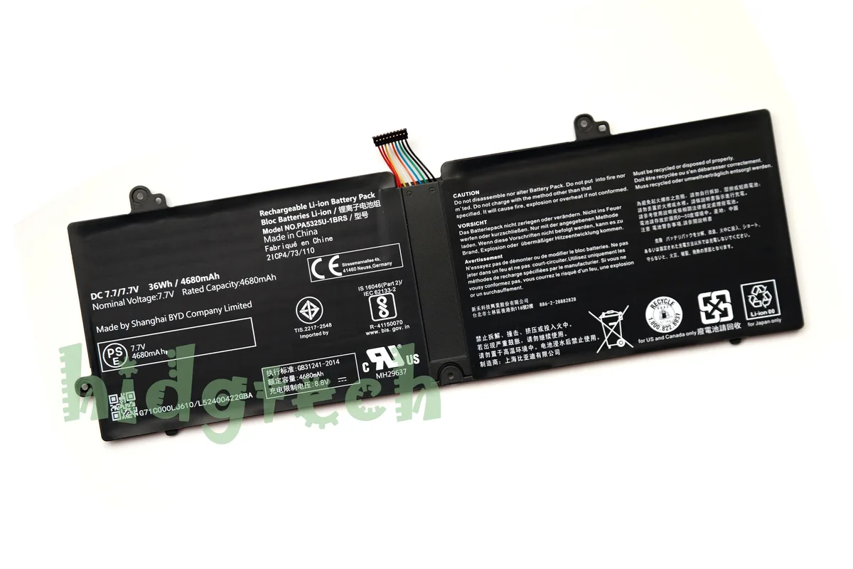 Beisite Beisite PA5325U-1BRS 7.7V 36Wh laptop battery — product photo