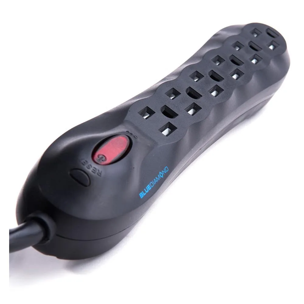 BlueDiamond BlueDiamond Defend Basic BB-30TC-1B surge protector 6 outlets 6.0 ft 350 J 15 A — product photo