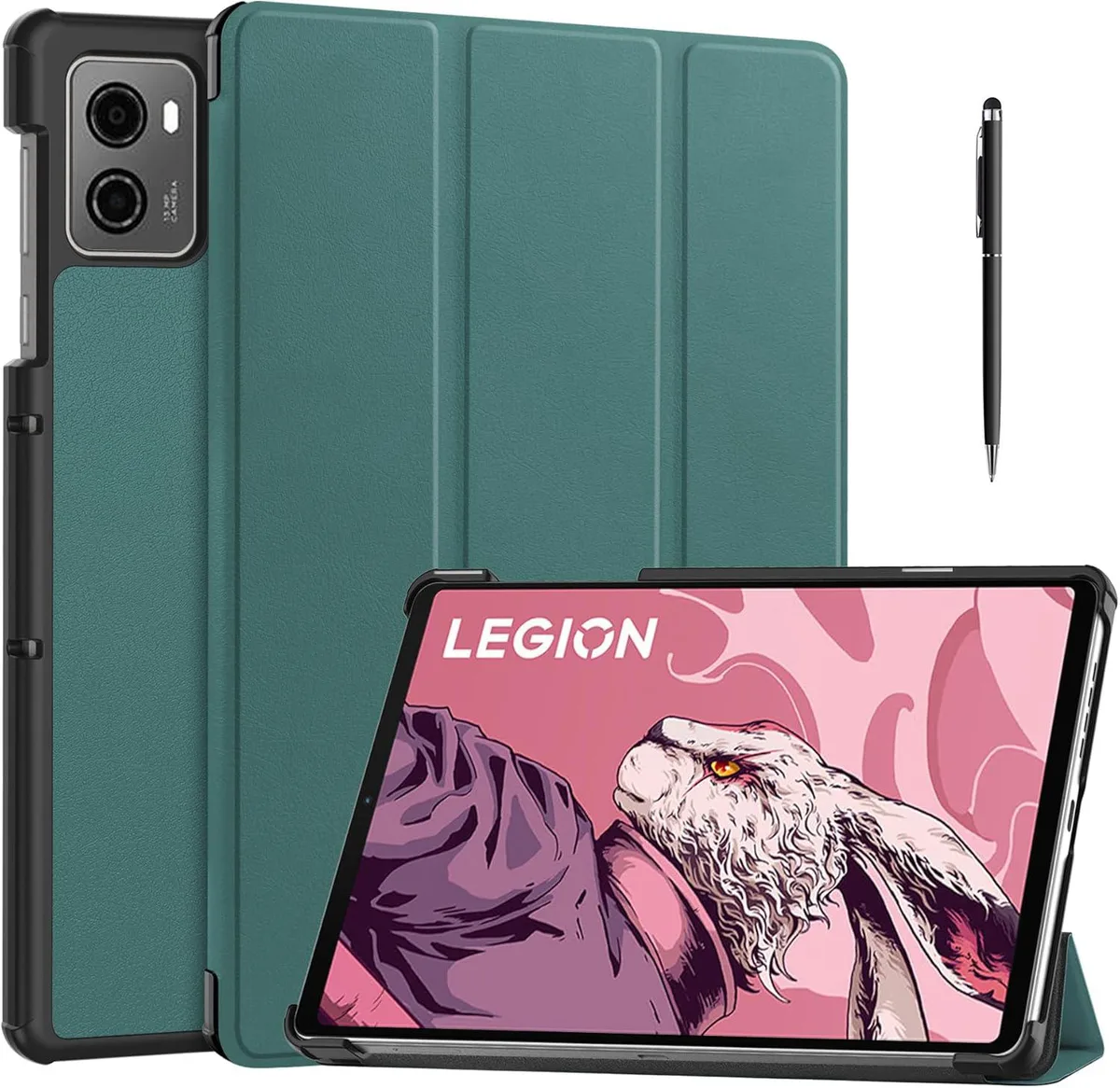 Werleo Werleo TB-320FC laptop case for Lenovo Legion Y700 8.8 inch 2023 2025 Dark Green — product photo