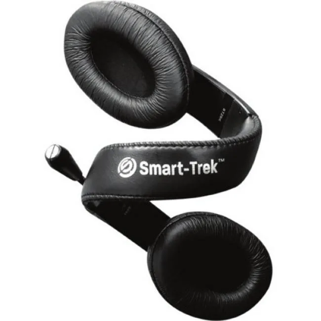 HamiltonBuhl HamiltonBuhl ST2BK over-ear headset 40mm 3.5mm TRRS 5ft Dura-Cord accessory — product photo