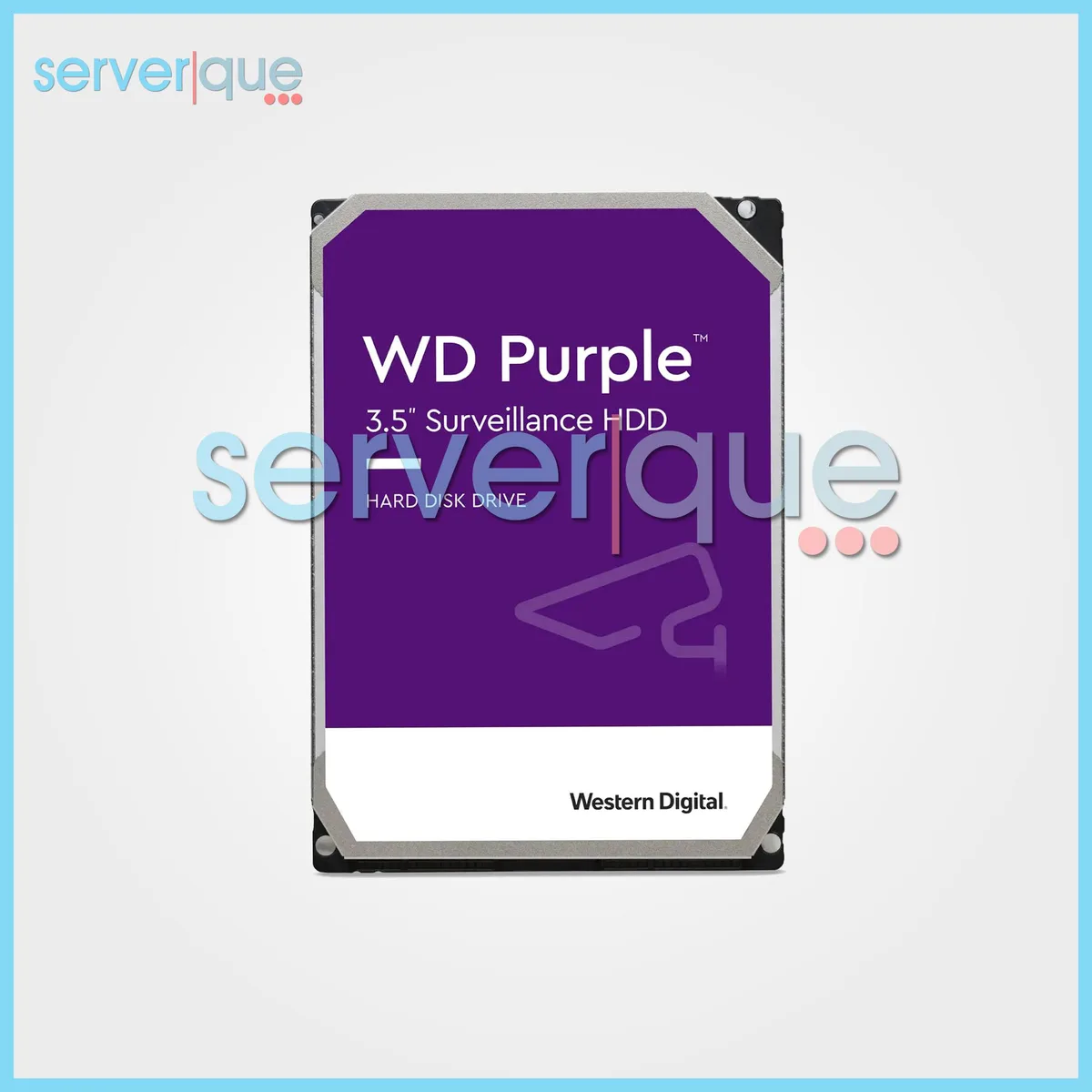 Western Digital Western Digital Purple WD43PURZ 4TB 5.4K 256MB SATA 3.5" internal hard drive — product photo