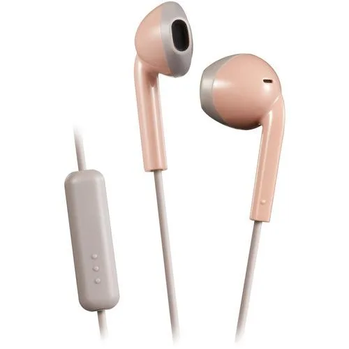 JVC JVC HAF19MRB Retro Wired Earbuds Red Black accessory — product photo