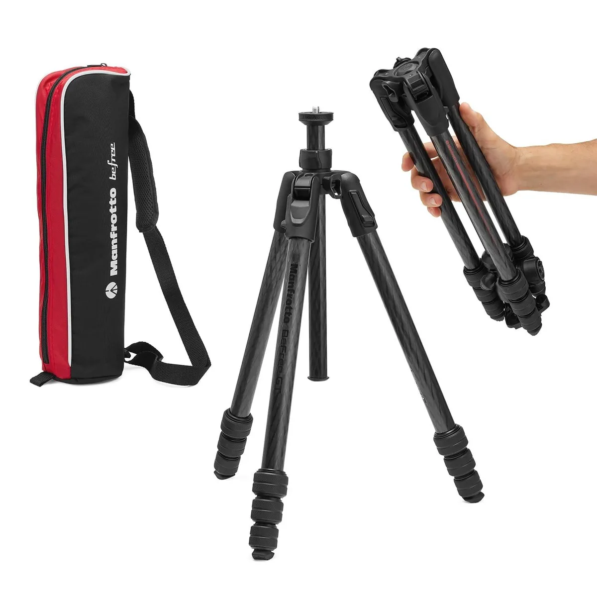 Manfrotto Manfrotto Befree GT PRO Carbon Tripod Legs 2 in 1 accessory — product photo