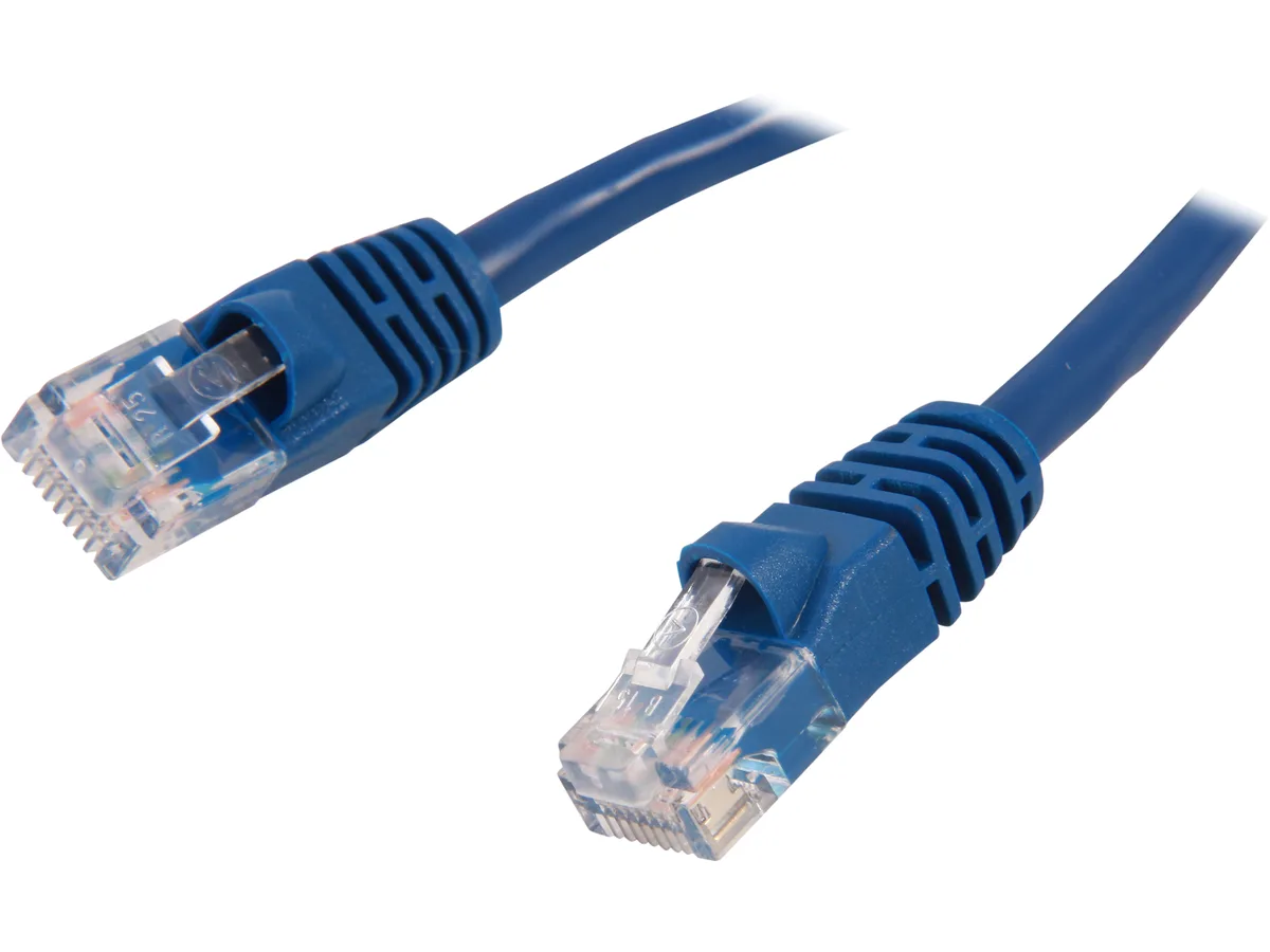 Cables To Go Cables To Go 21943 Cat5e network ethernet cable 200 ft blue — product photo