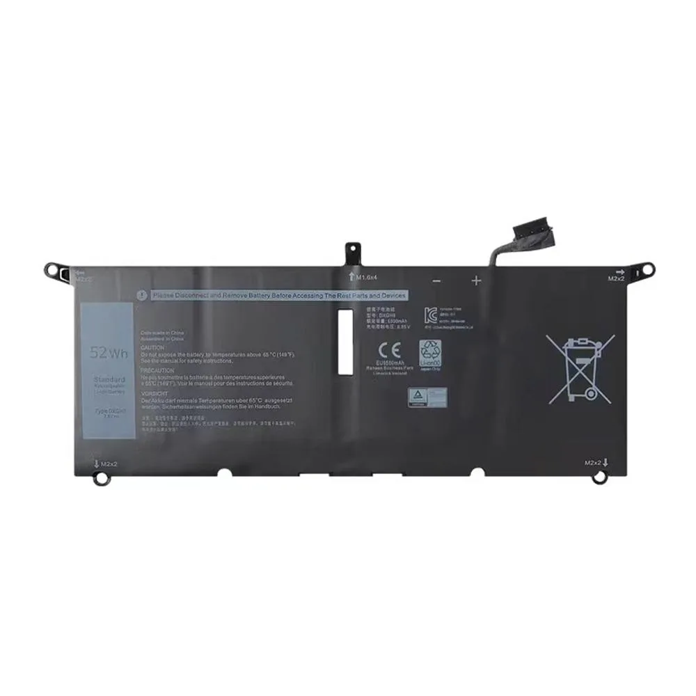 Damaite Damaite 52Wh 7.6V 4-cell laptop battery DXGH8 — product photo
