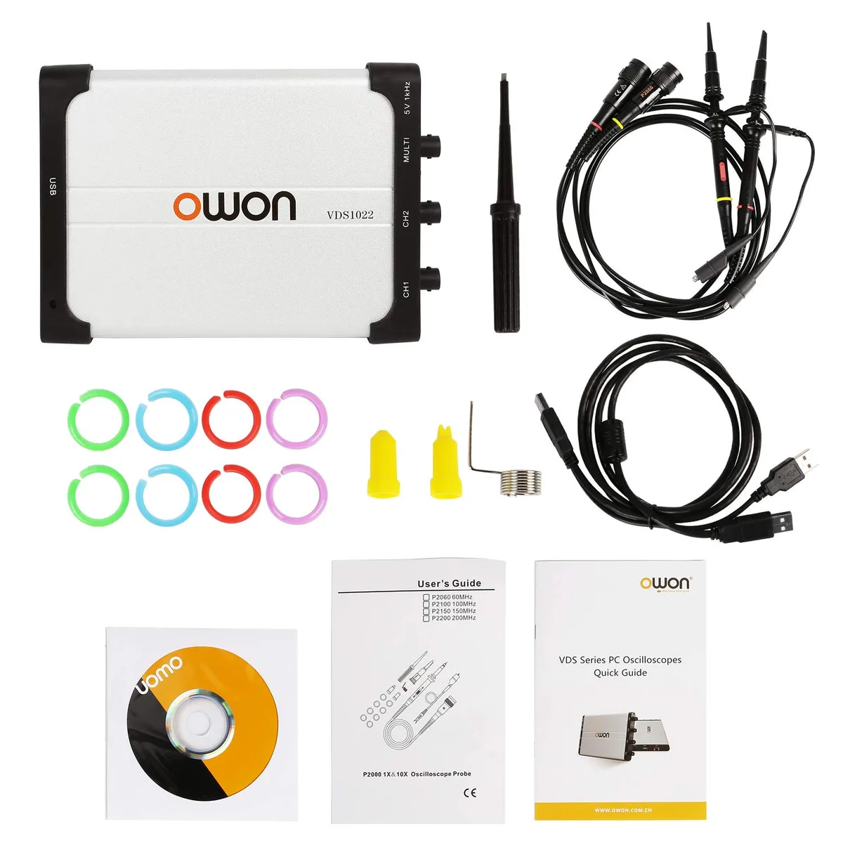 OWON Technology OWON Technology VDS1022I 25 MHz 2-channel USB measurement tool — product photo