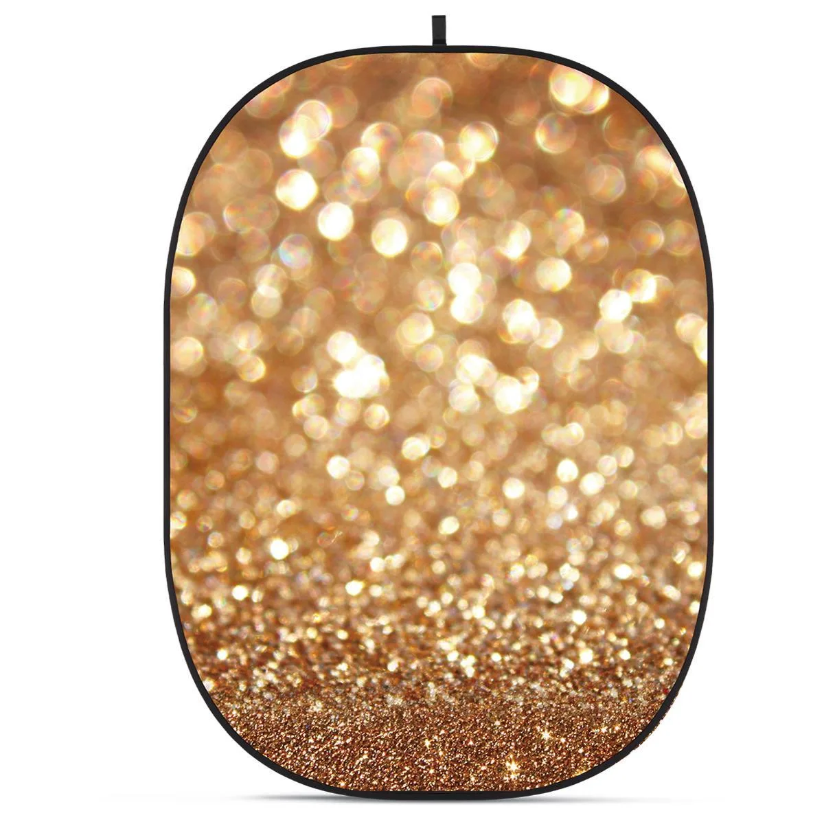 Glow Edge Glow Edge CBA-TB0003 5x6.5' Fabric Collapsible Backdrop Bokeh Textured — product photo