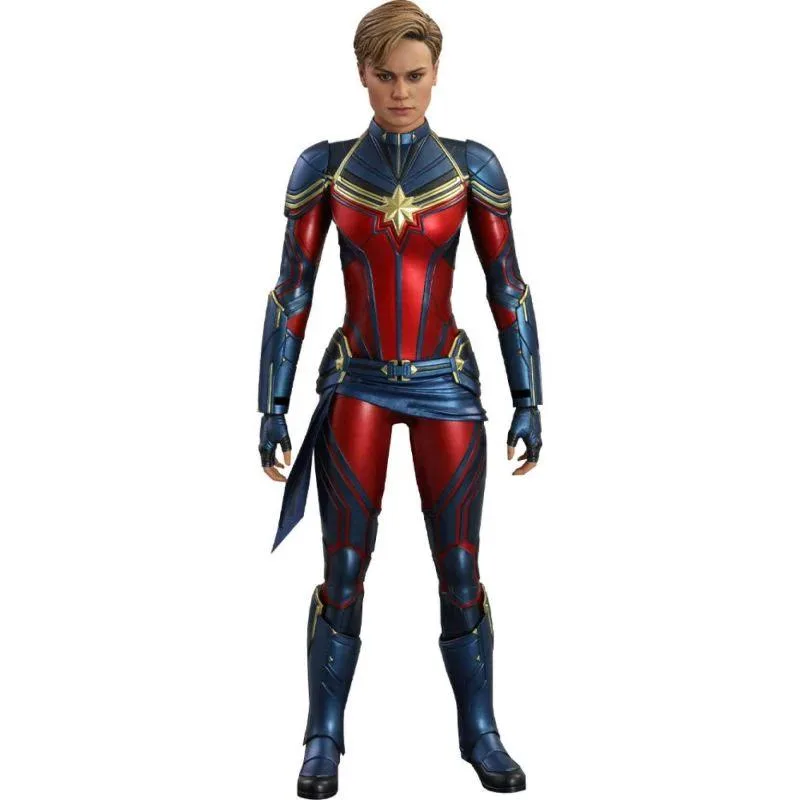 Hot Toys Hot Toys MMS575 Captain Marvel 1/6 Collectible Figure 30 Points 12.2 Inches — product photo