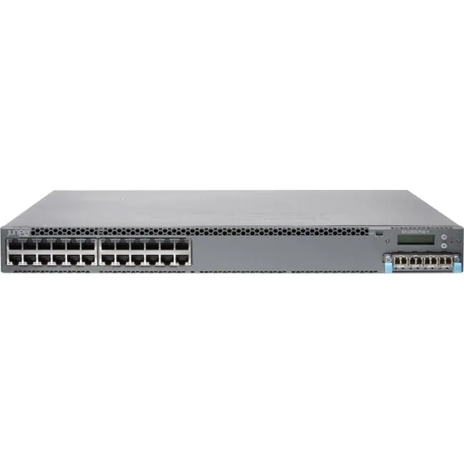 HPE Juniper Networking HPE Juniper Networking EX4300-48P 48-port 10/100/1000BASE-T PoE-plus 1100 W AC PS network switch — product photo