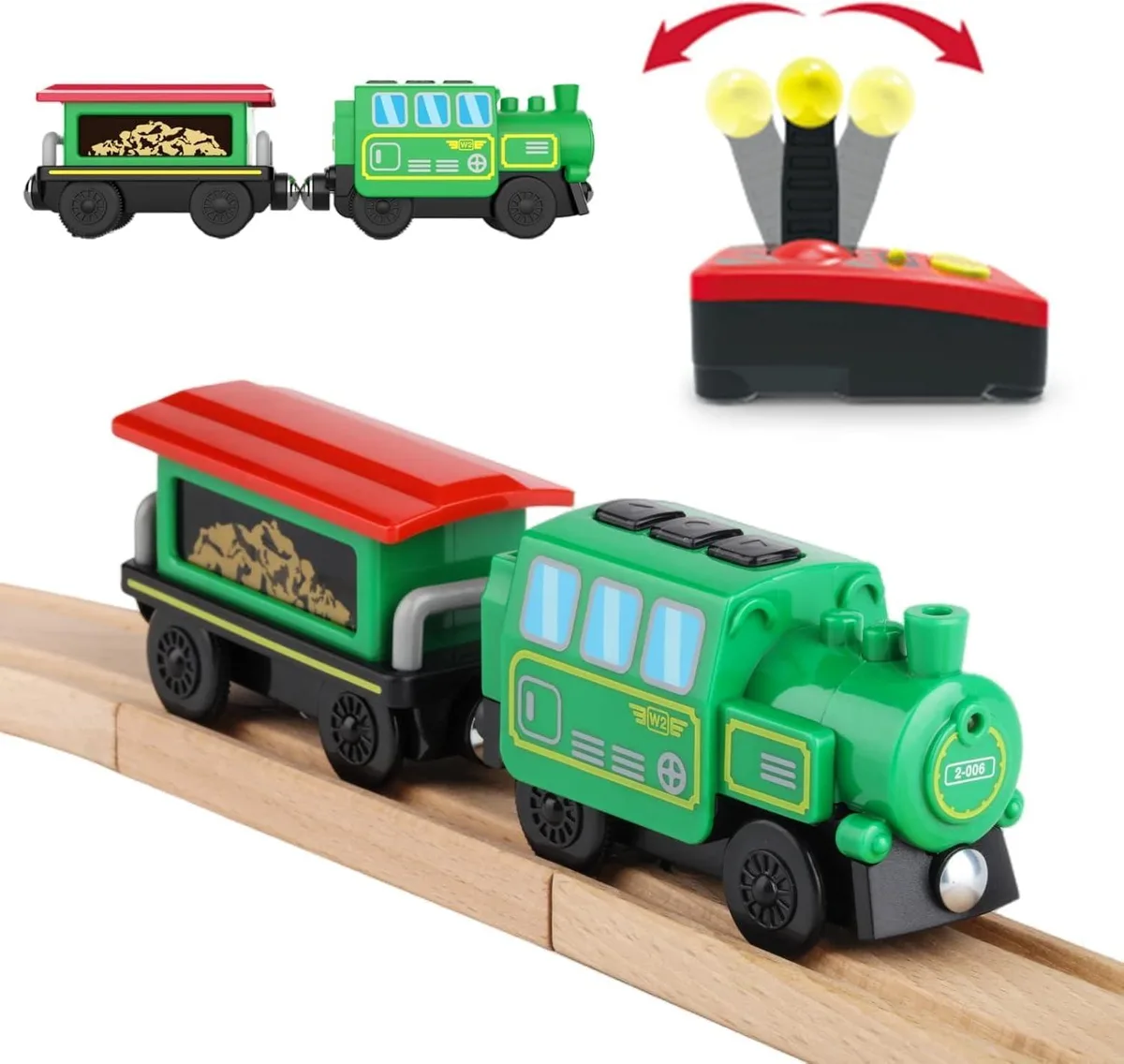 usbroway usbroway Battery Operated Locomotive Train Set rc vehicle — product photo