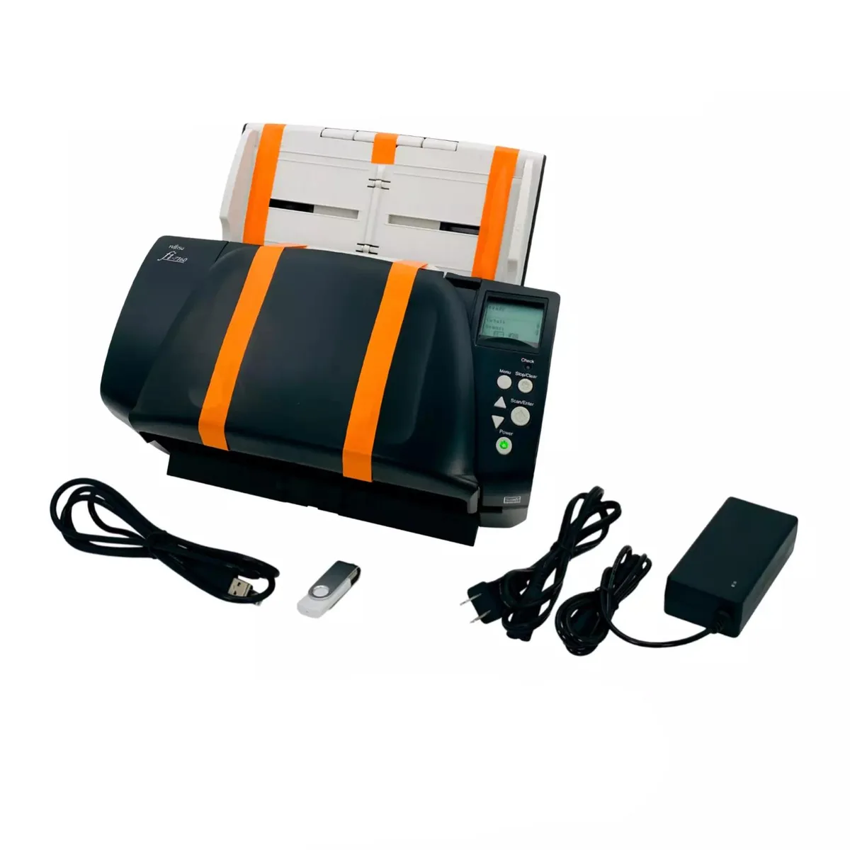 Fuji Fuji FI-7160 600 dpi 60 ppm 80-sheet duplex document scanner — product photo
