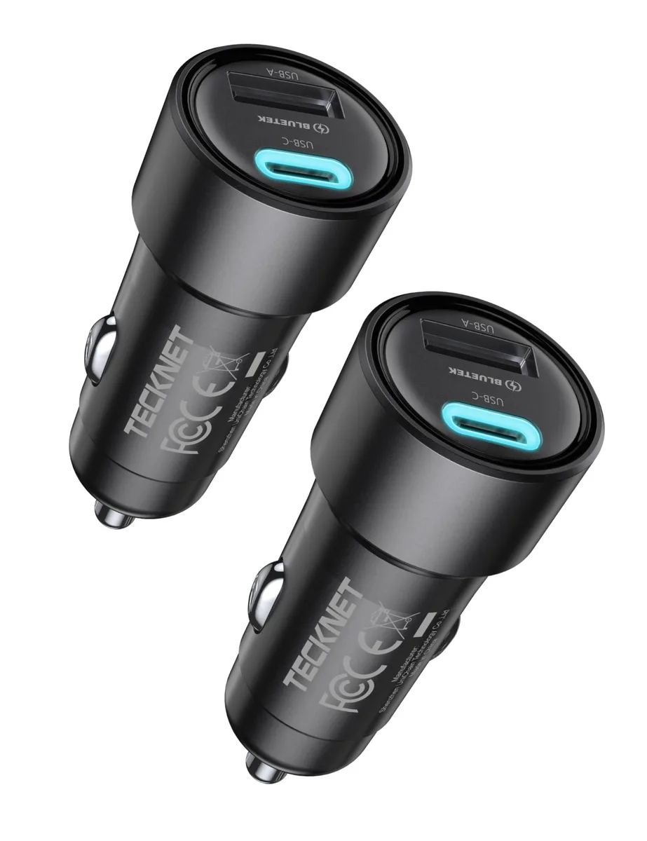 No Sew No Sew 48W 2-Port USB Car Charger 2-Pack — product photo