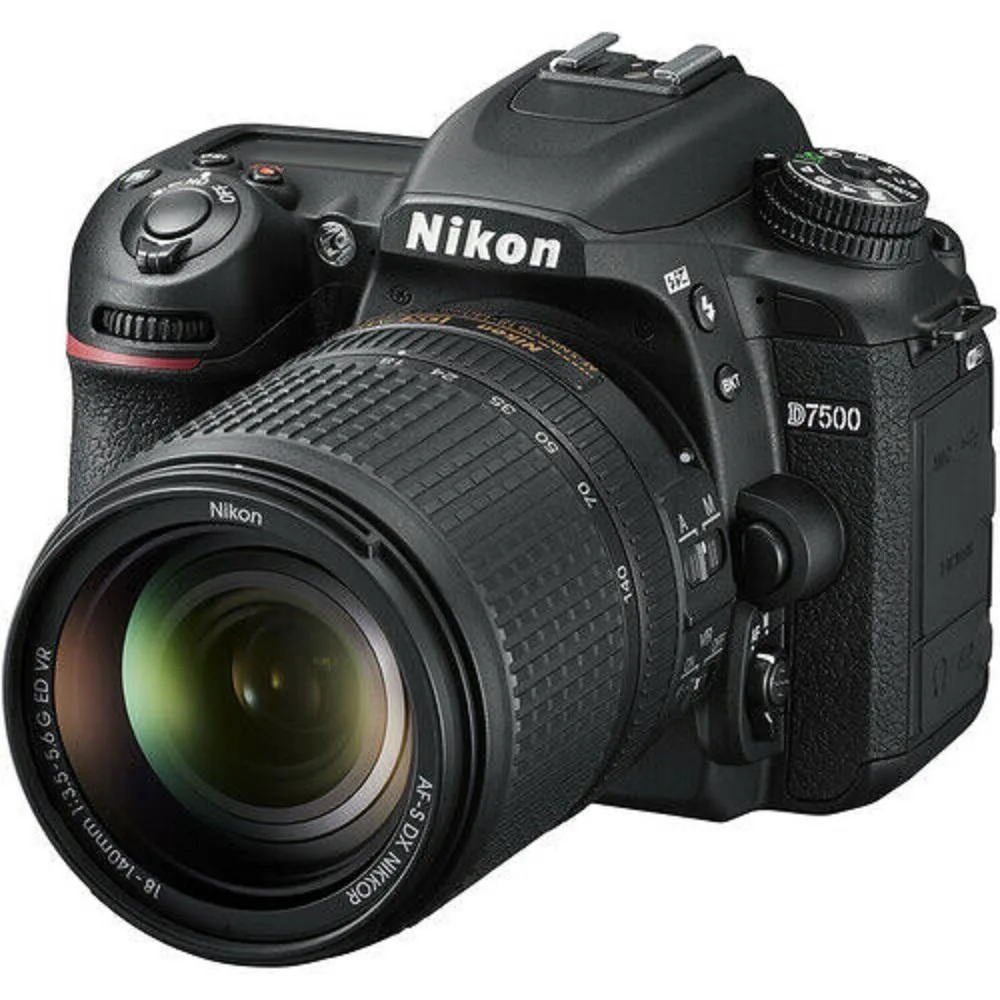 Nikon Global Nikon Global D7500 DSLR camera with 18-140mm lens 1582 — product photo