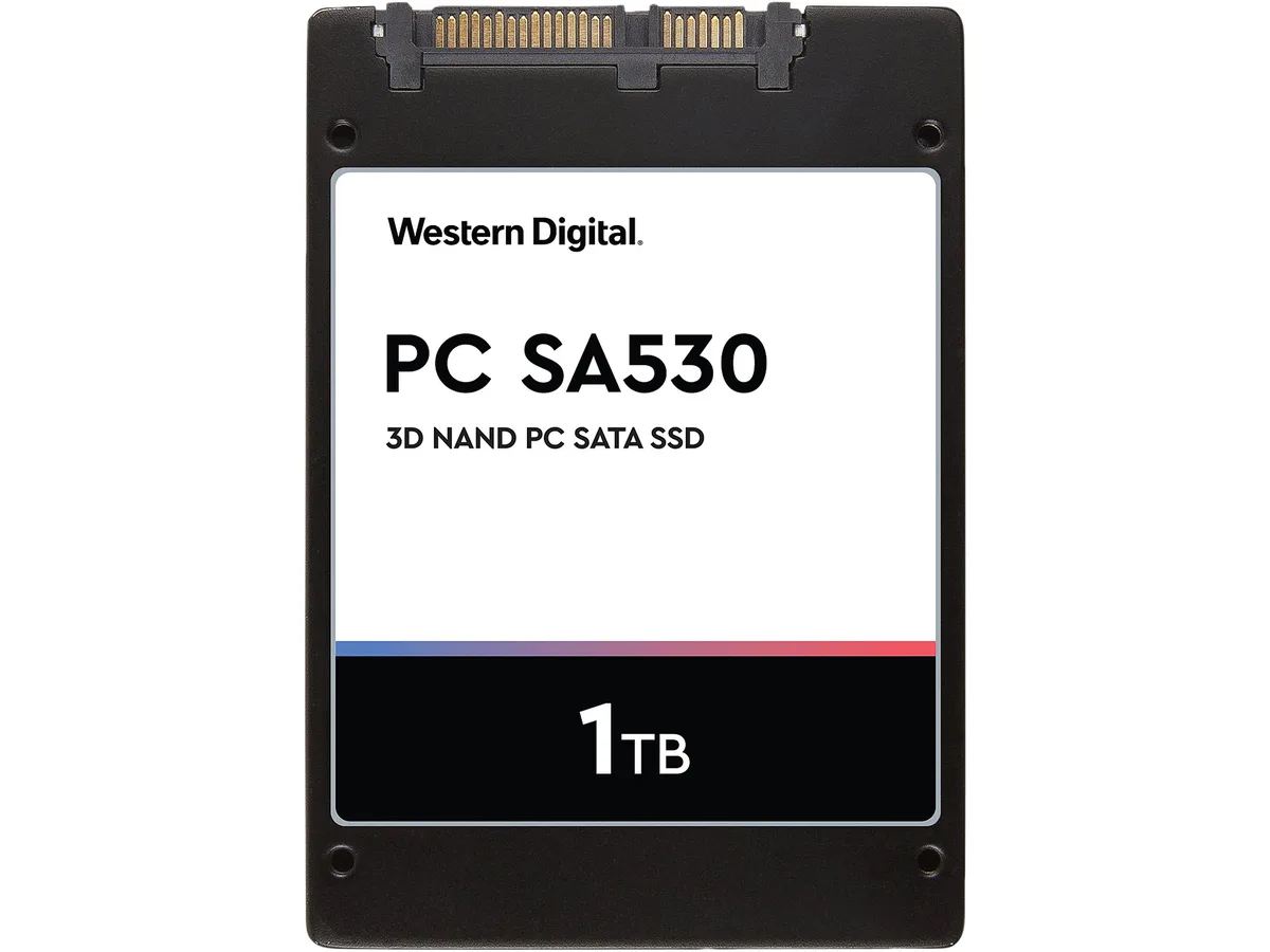 Western Digital Western Digital PC SA530 2.5" 1TB SATA internal SSD SDASB8Y-1T00-1122 — product photo