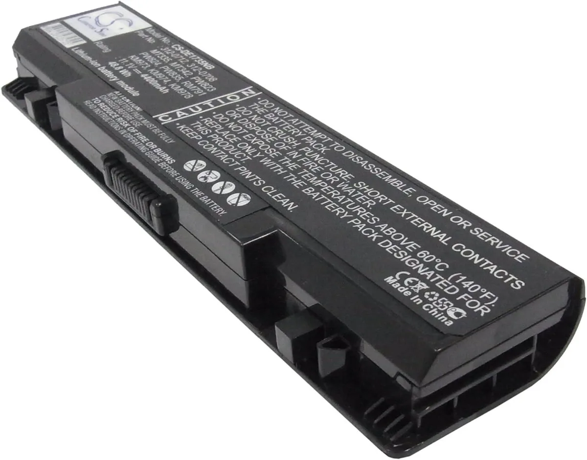 NShi NShi laptop battery 4400mAh 11.1V Studio 1735 1736 1737 — product photo