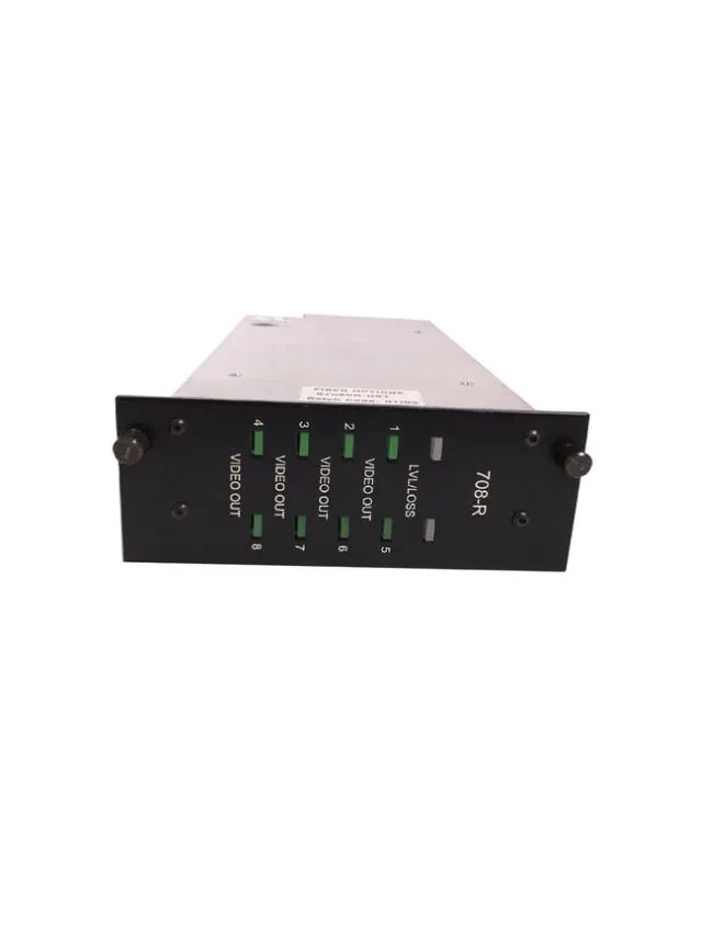 GE SECURITY GE SECURITY S708VR-RST 8-Channel Digital Video RX MM Rack Media Converter — product photo