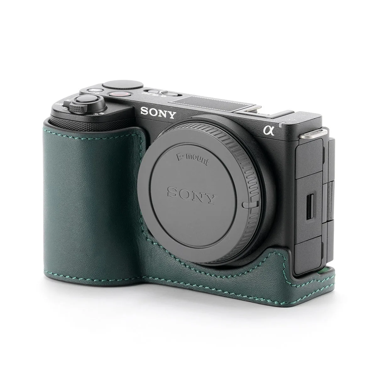 Tilta Technology Co.,Ltd Tilta Technology Co.,Ltd Leather Case for Sony ZV-E10 II Camera Green — product photo