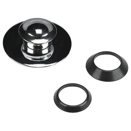 DANCO DANCO 9D00010528 Silver Round Cover 3 in Diameter — product photo