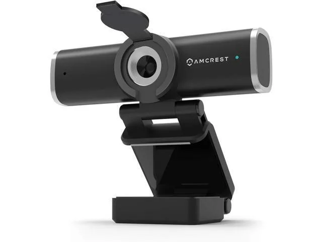 LORDWORLD LORDWORLD 1080P Webcam 30fps 90° Privacy Cover AWC195-B — product photo