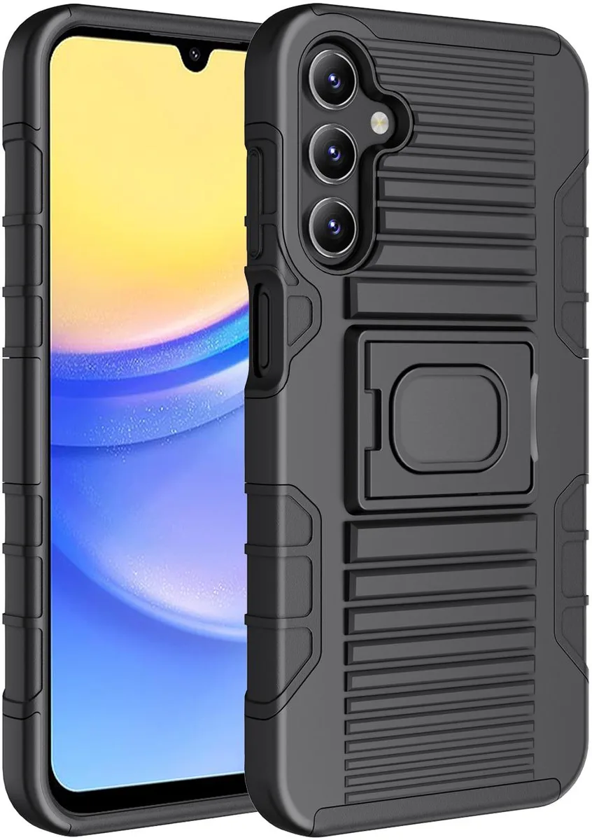 Nakedcellphone Nakedcellphone Ring Grip Case for Samsung Galaxy A15 / A25 5G - Black — product photo